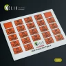 Reskit KA35010 Decal ADR Plates Set Type 2 1/35