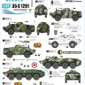 Star Decals 35-C1291 War in Caucasus # 5. 1st and 2nd Chechen War 1994-2009. Soviet BTR-70, BRDM-2 and BRDM-2 'Konkurs' 1/35