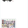 Star Decals 35-C1291 War in Caucasus # 5. 1st and 2nd Chechen War 1994-2009. Soviet BTR-70, BRDM-2 and BRDM-2 'Konkurs' 1/35