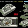 RFM 5135 Танк M4A3 76W VVSS Sherman поздний с полным интерьером, стандартная версия 1/35