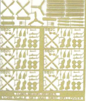 Tom's Modelworks 3542 SB2C helldiver detailing set 1/350