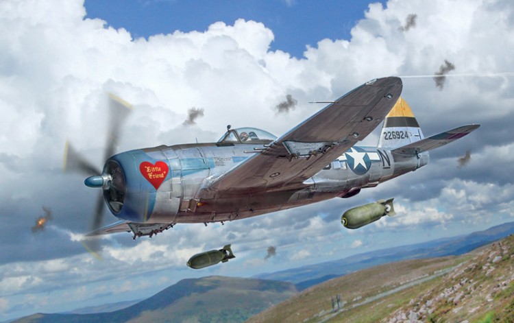 Italeri 02835 Republic P-47D Thunderbolt (ETO) 1/48