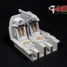 ЭВМ RS48071 Су-24 (Trumpeter) катапультные кресла К-36ДМ-1 (подвесная система из ФТД) и перегородка в кабину 1/48