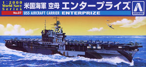 Aoshima 009383 US Navy aircraft carrier Enterprise 1:2000