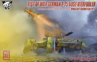 Modelcollect UA72113 Fist of War German WWII E75 Ausf.vierfubler Rheintochter 1