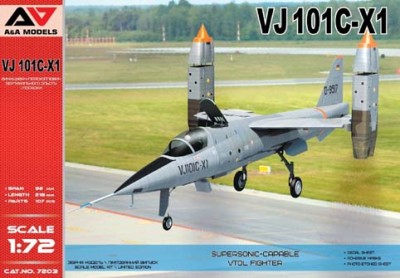 A&amp;A Models 7203 Самолет VJ-101C-X1 1/72