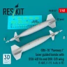 Reskit 48521 GBU-10 Paveway I w/ BSU-4/B fin&BSU-3/B wing 1/48