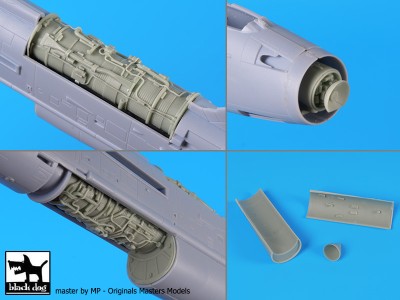Blackdog A72122 English Electric Lightning F2A engines+radar 1/72