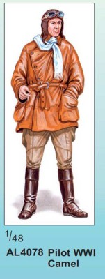 Plus model AL4078 1/48 Pilot WWI Camel (1 fig.)