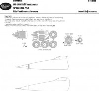 New Ware NWA-M0685 1/72 Mask MiG-25BM BASIC (ICM 72175)