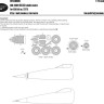 New Ware NWA-M0685 1/72 Mask MiG-25BM BASIC (ICM 72175)