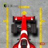 Reskit RS20003 1/20 F1 Pitstop Base 1 Acryl.3 mm (180x357) 1/20