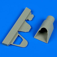 QuickBoost QB48636 Bf 109G opened cockpit?s rear bulkhed - standard 1/48
