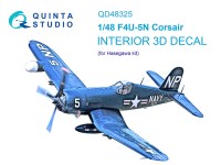 Quinta Studio QD48325 F4U-5N (Hasegawa) 3D Декаль интерьера кабины 1/48