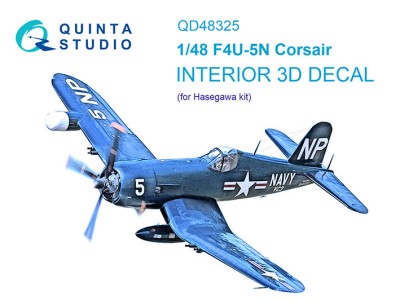 Quinta Studio QD48325 F4U-5N (Hasegawa) 1/48