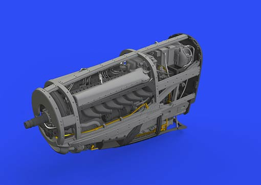 Eduard 648555 BRASSIN 1/48 P-51D engine (EDU)