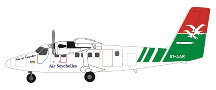 F-rsin Plastic FR44122 Twin-Otter - Air Seychelles 1/144