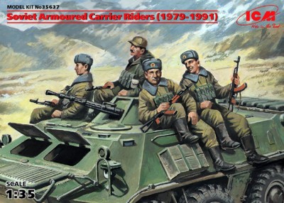 ICM 35637 Советские десантники на бронетехнике (1979-1991) 1/35
