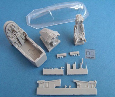 Pavla Models C48027 Mirage 2000C + vacu canopy 1:48