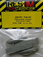 RES-IM RESIM4804 1/48 Yak-23 Fuel tanks (BILEK)