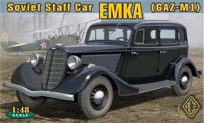 Ace Model 48104 Автомобиль Эмка ГАЗ-М1 1/48