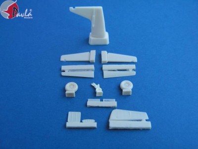 Pavla Models U72-27 P-51D Mustang tail early version for Tamiya/Academy 1:72