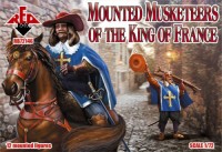 Red Box 72146 Mounted Musketeers of the King of FranceXVII c. 1/72