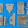 Aires 4465 P-47D Razorback cockpit set 1/48