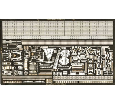 White Ensign Models PE 4004 HMS HOOD for the Heller kits 1/400