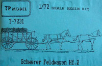 TP Model T-7231 1/72SchwererFeldwagenHf.2 1/72