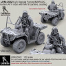 LiveResin LRM35021 US Special Forces modern ATV rider with Mk18 carbine, seating 1/35