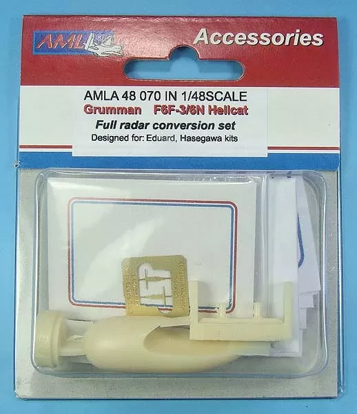 AML AMLA48070 Grumman F6F-3/6N Hellcat w/ Full radar conv. 1/48