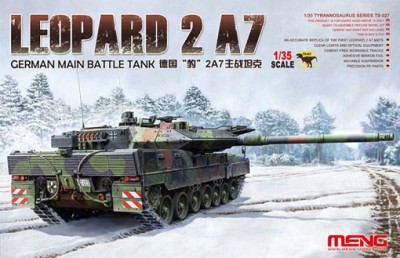 Meng Model TS-027 LEOPARD 2 A7 1/35