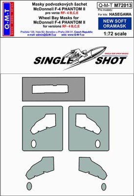 Q-M-T M72013 1/72 Mask RF- 4B, C,E (HAS)