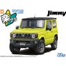 Aoshima 65969 SUZUKI JB64 Jimny 2018 Kinetic Yellow, SNAP KIT (сборка без клея) 1/24