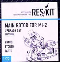 Reskit RSU72-0004 Mi-2 Main Rotor upgrade set (incl.PE parts) 1/72