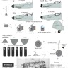 Aims AIMS24D002 Messerschmitt Bf-109 Data Plates and engine numbers 1/24
