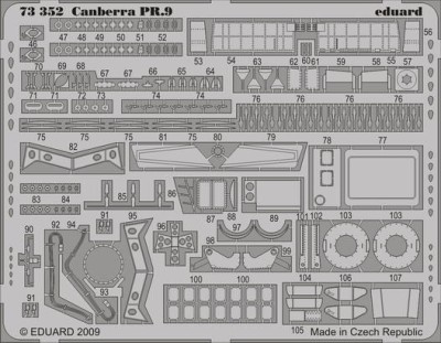 Eduard 73352 Canberra PR.9 S.A. AIR