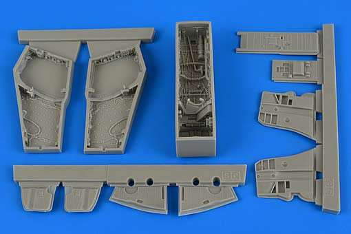 Aires 4681 F-4J/S Phantom II wheel bay 1/48