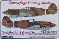 AML AMLM33011 Маска камуфляж Curtiss Hawk 81 A-2 (A.V.G.) 1/32