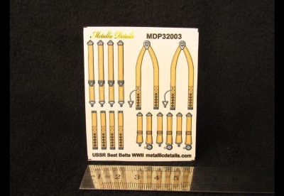 Metallic Details MDP32003 USSR seat belts WWII 1/32
