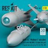Reskit 32562 AGM-62 Walleye I w/ AN/AWG-16 pod (3 pcs.) 1/32