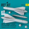 Reskit 32562 AGM-62 Walleye I w/ AN/AWG-16 pod (3 pcs.) 1/32