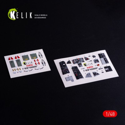 Reskit K48134 F-101B VooDoo - interior 3D (ZIMI/KITTYH) 1/48