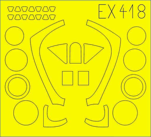 Eduard EX418 F-80 1/48