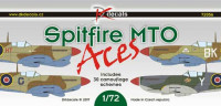 Dk Decals 72056 Spitfire MTO Aces (36x camo) 1/72