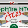 Dk Decals 72056 Spitfire MTO Aces (36x camo) 1/72