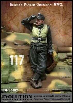 Evolution Miniatures 35182 German Panzer Grewman WW2 1/35