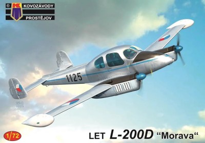 Kovozavody Prostejov 72424 LET L-200D Morava (3x camo) 1/72