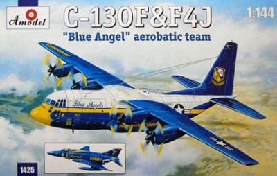 Amodel 1425 C-130&amp;F4J &quot;Blue Angels&quot; 1/144